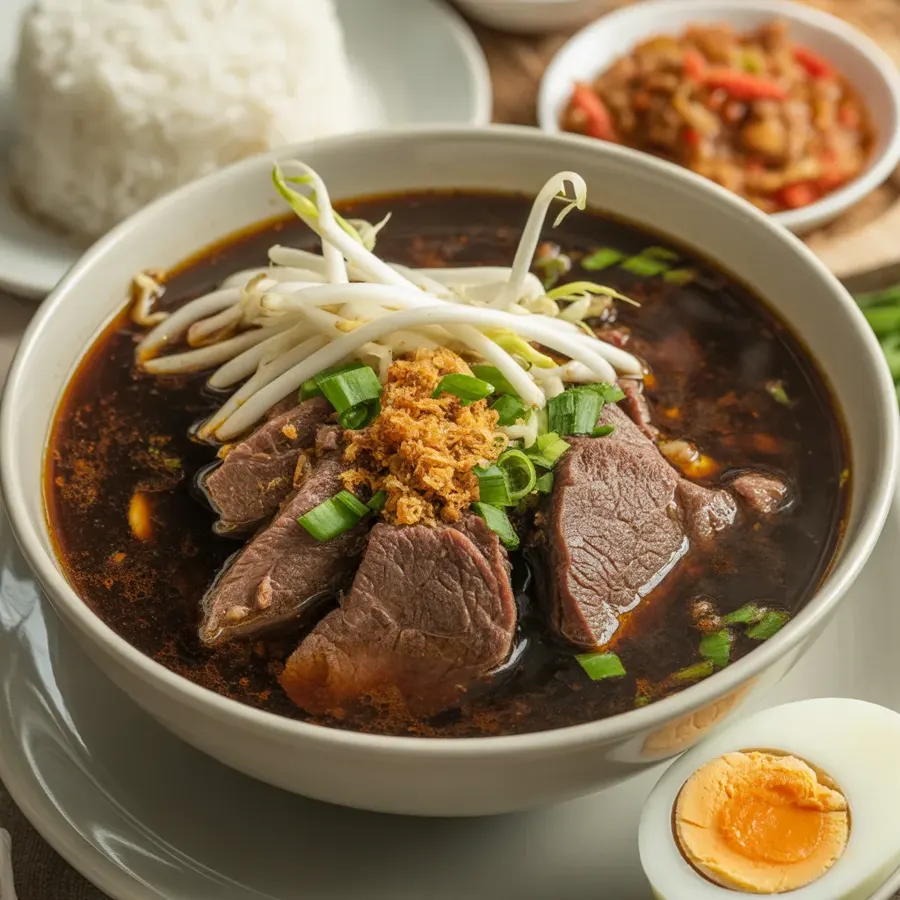Foto Rawon di Warteg Warmo Tebet