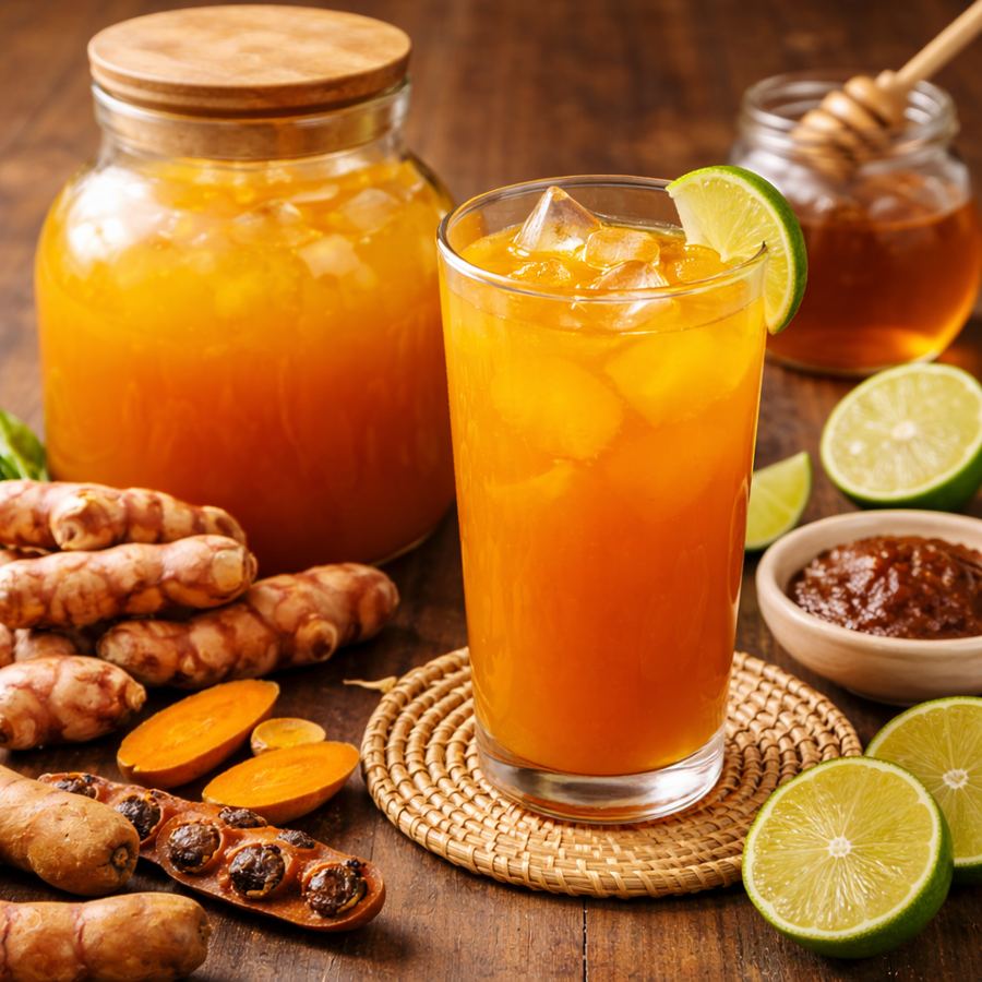 Foto Minuman Sari Kunyit Asem