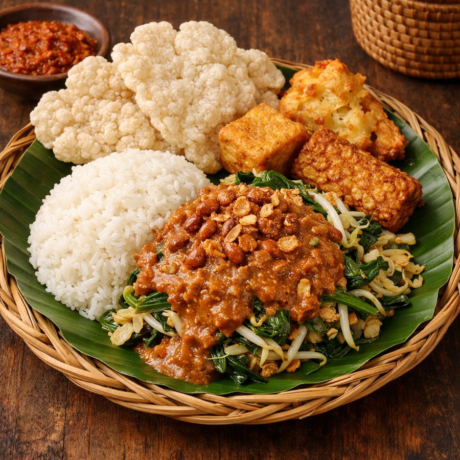 Foto Nasi Pecel Ponorogo