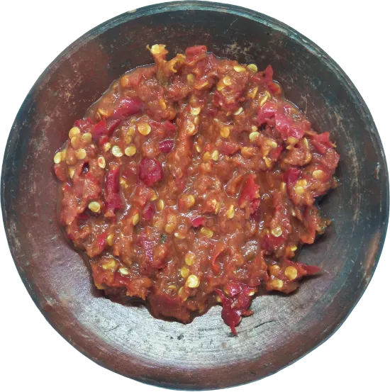 Foto Sambal Terasi Tomat Segar