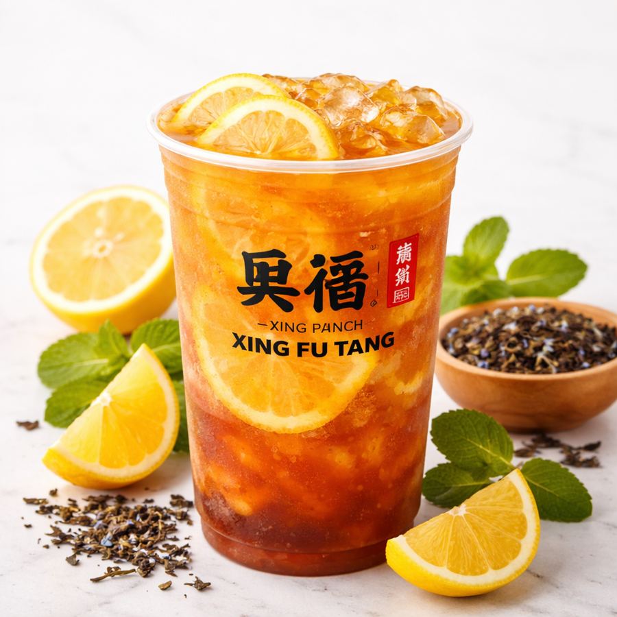 Foto Lemon Punch Earl Grey Tea Xing Fu Tang