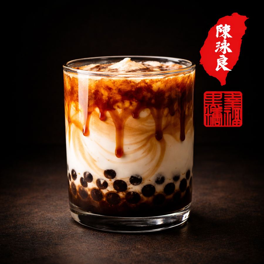 Foto Brown Sugar Boba Black Tea Latte Xing Fu Tang