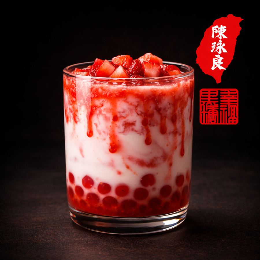 Foto Strawberry Boba Milk Xing Fu Tang