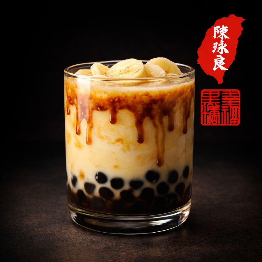 Foto Brown Sugar Boba With Banana Milk Xing Fu Tang