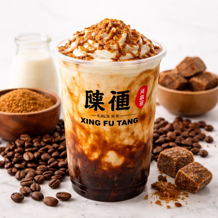Foto Signature Brown Sugar Coffee Pop Xing Fu Tang