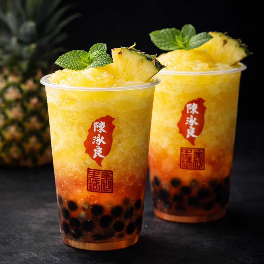Foto Pineapple Slushies With Passion Tea Xing Fu Tang