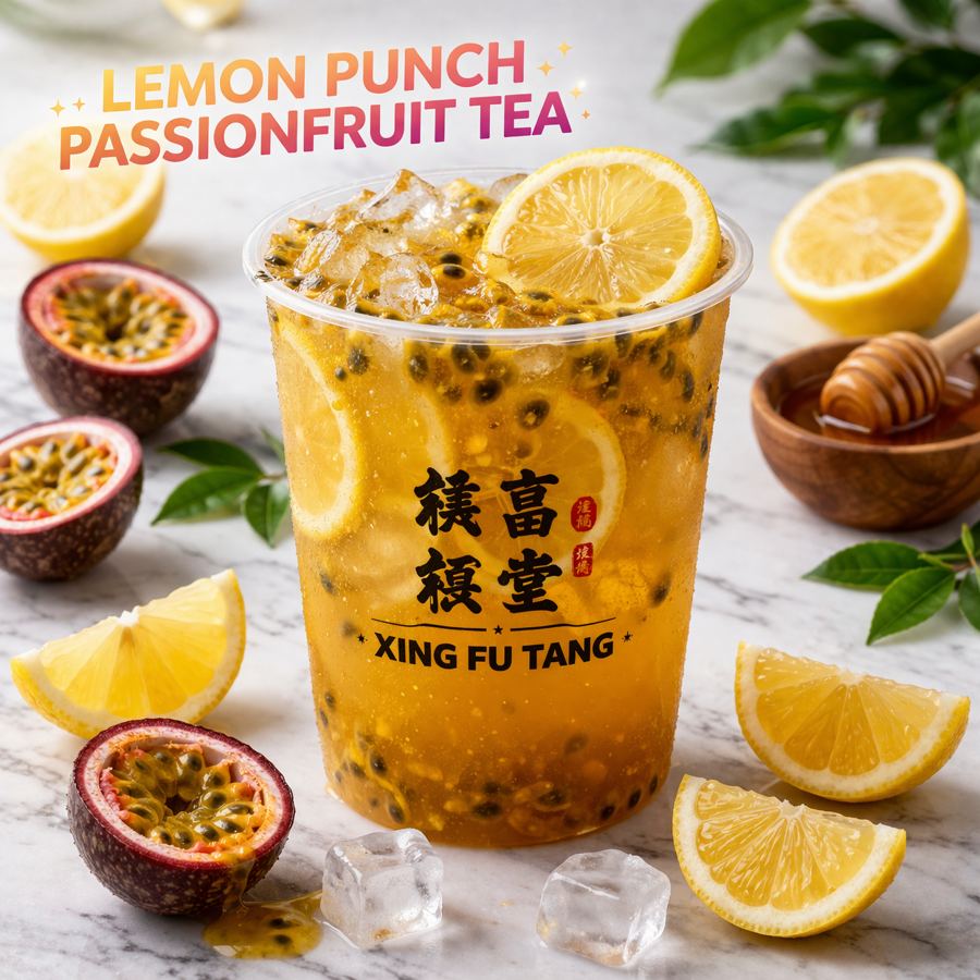 Foto Lemon Punch Passionfruit Tea Xing Fu Tang