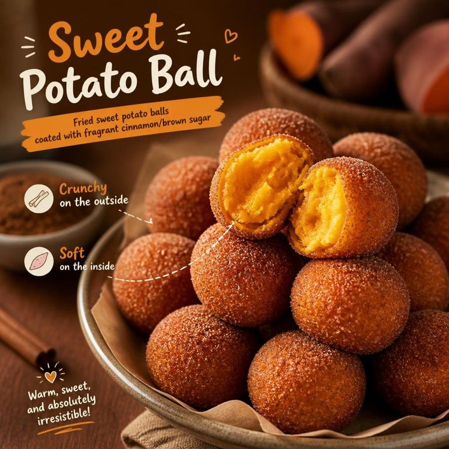 Foto Sweet Potato Ball Yakiniku Like