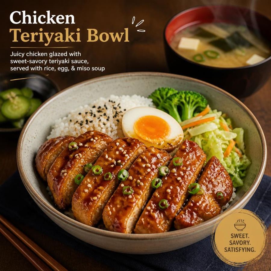 Foto Chicken Teriyaki Bowl Yakiniku Like