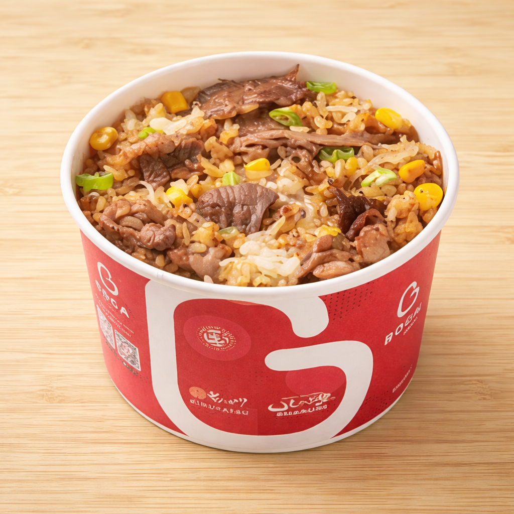 Foto Beef & Cheese Pepper Rice