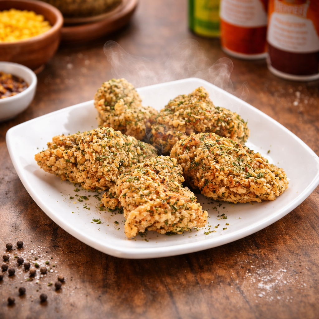 Foto Seaweed Chicken Karaage