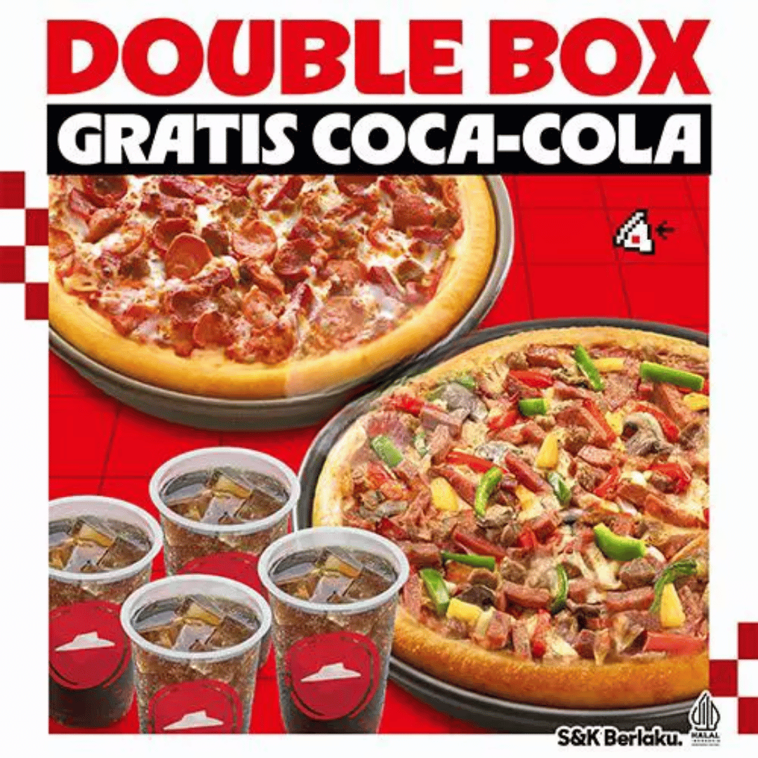 Foto Double Box Large Free 4 Drinks
