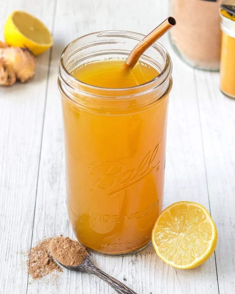 Foto Ginger Lemon Tea (Cold)