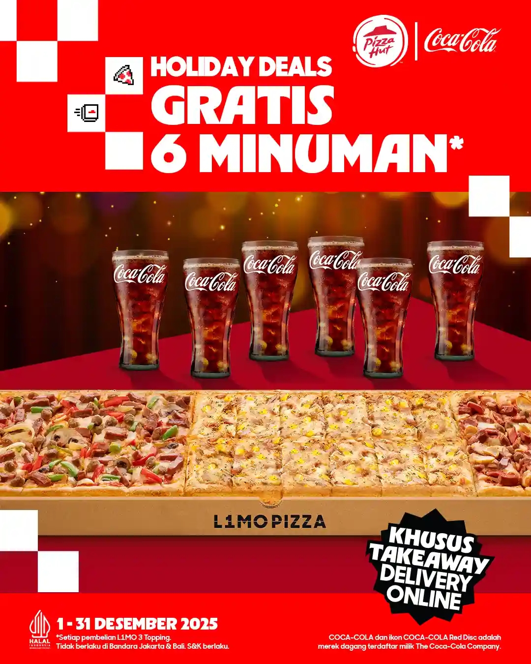 Foto L1MO Pizza Free 6 Drinks