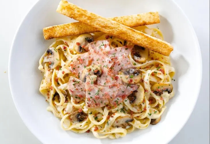 Foto Classic Creamy Fettuccine Beef