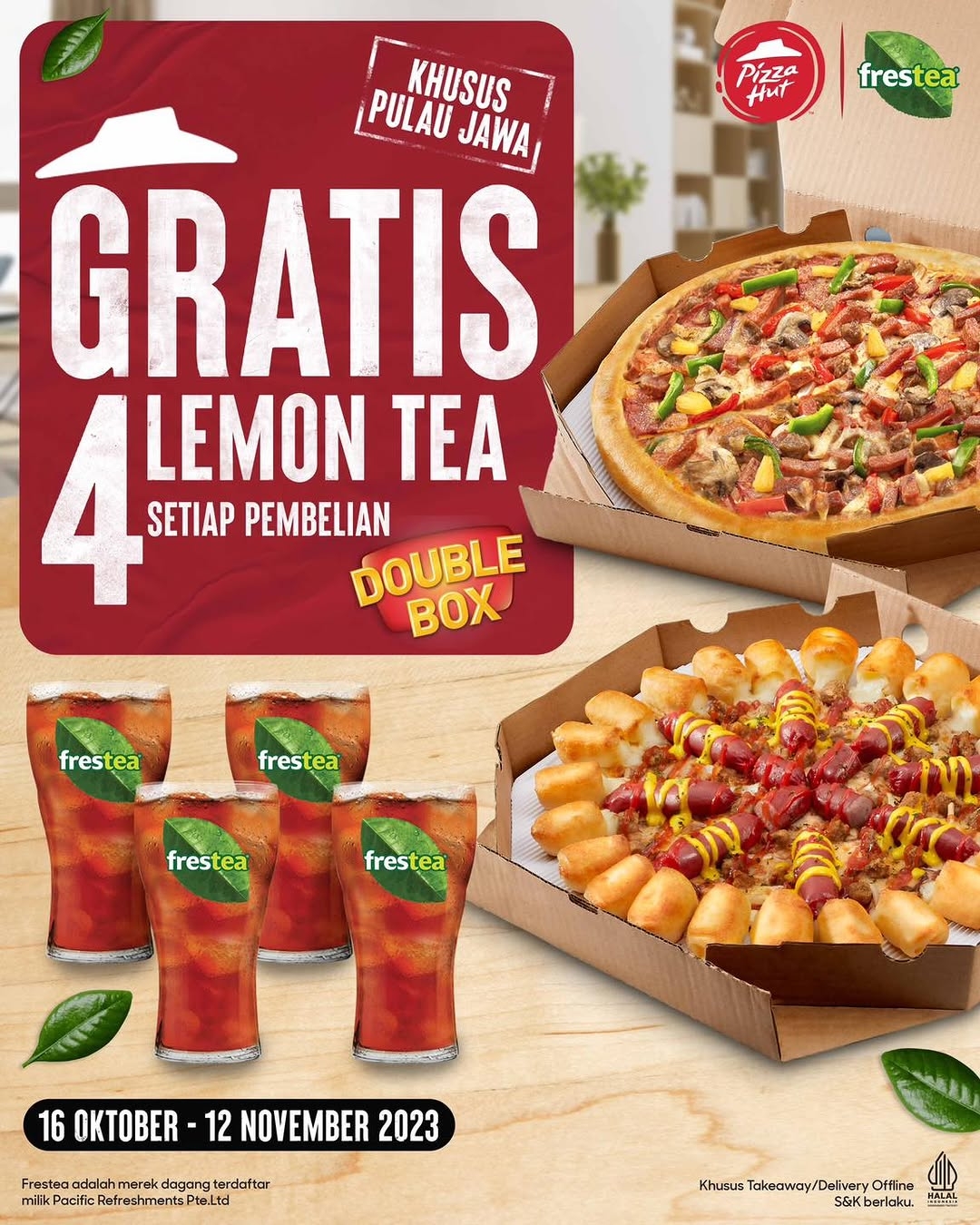 Foto Double Box Regular Free 4 Drinks