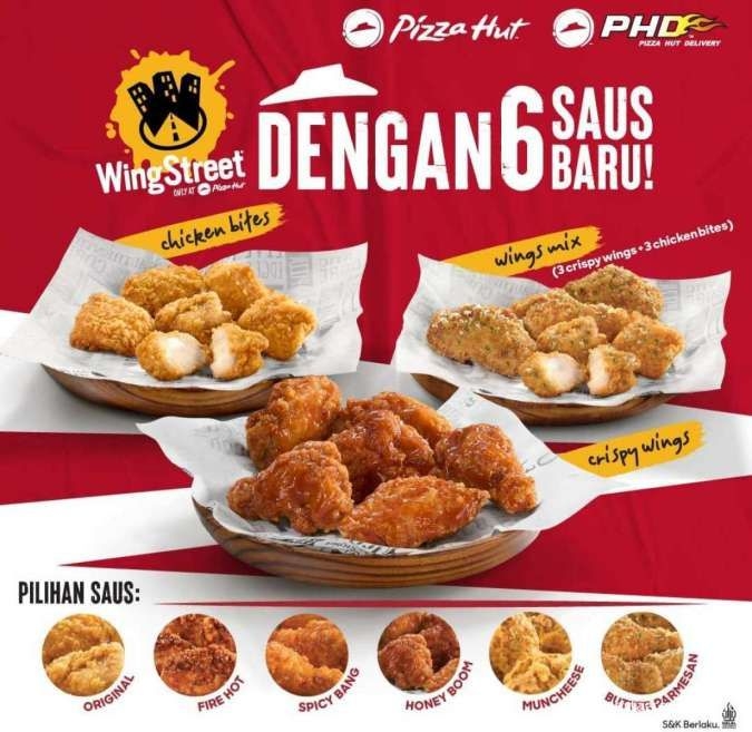Foto Wingstreet 6 pcs