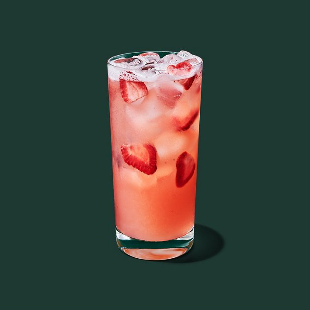 Foto Iced Strawberry Acai Lemonade