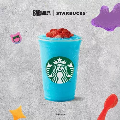 Foto Ocean Blue Lemonade Frappuccino