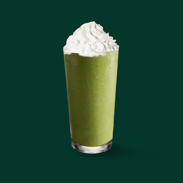 Foto Oatmilk Green Tea Cream Frappuccino