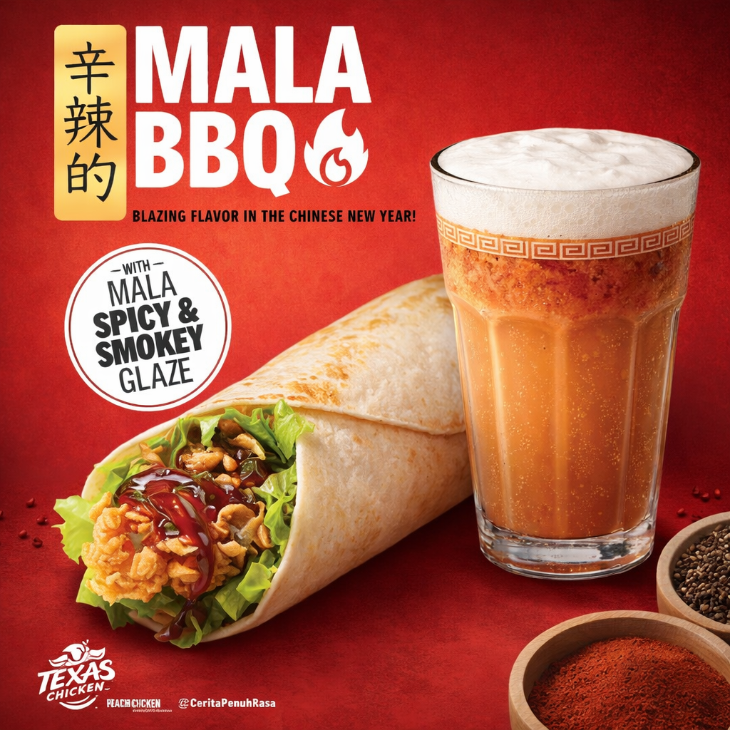 Foto Mala Bbq Wrap Combo Promo