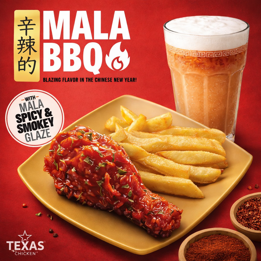 Foto Mala Bbq Chicken & Fries Combo Promo