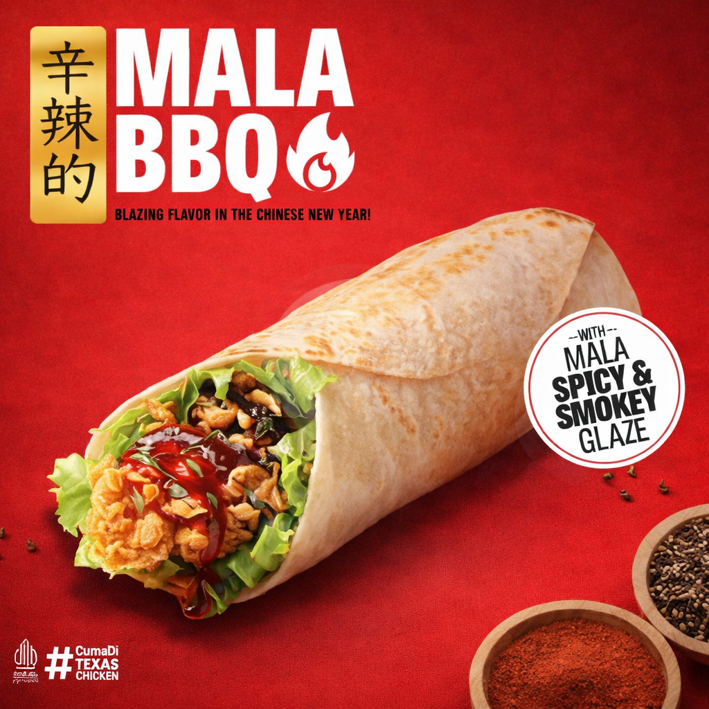 Foto Mala Bbq Wrap Promo