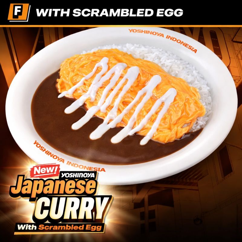 Foto Japanese Curry Rice + Scrambled Egg