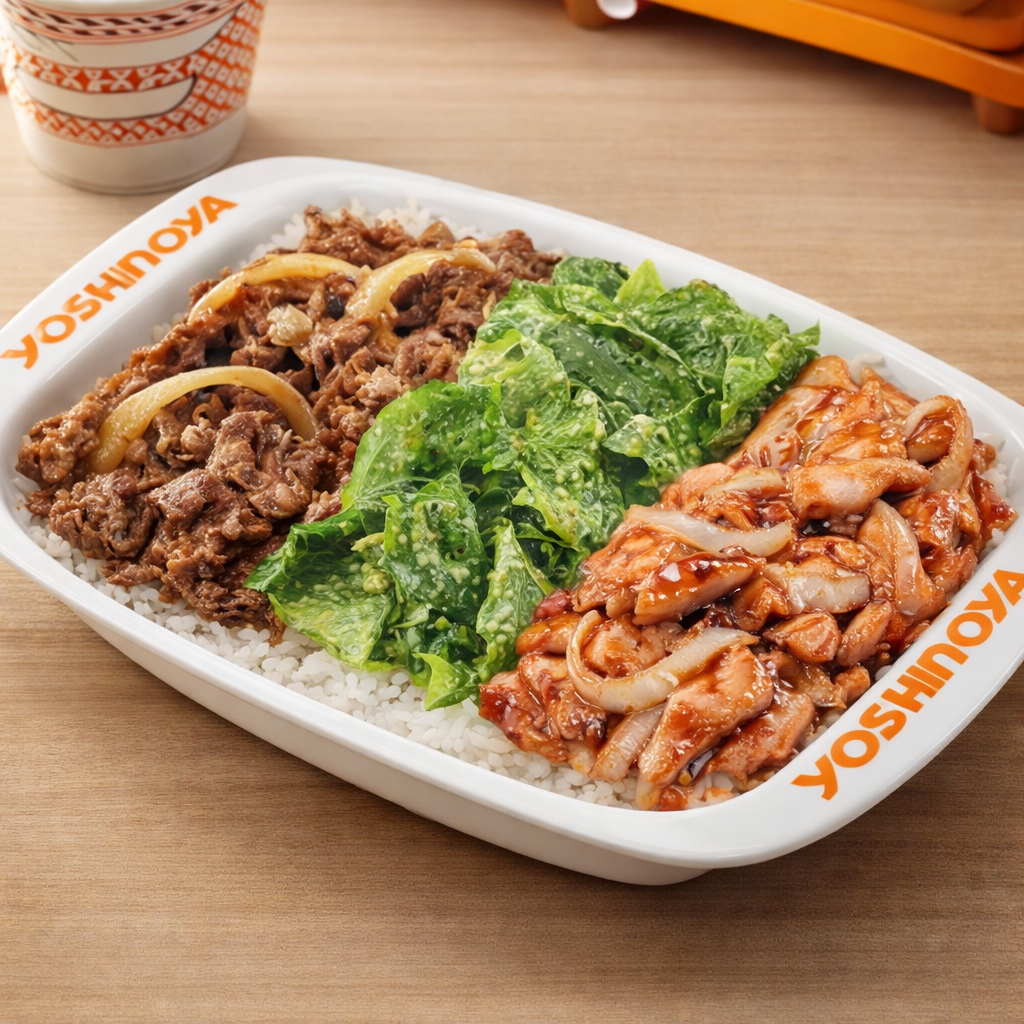 Foto Combo Set Garlic Chicken + Beef