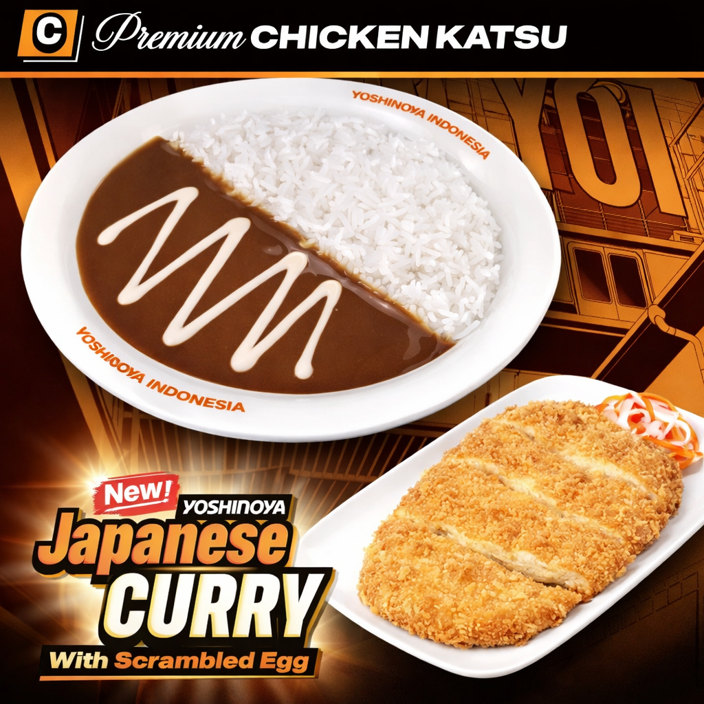 Foto Japanese Curry Rice + Premium Chicken Katsu