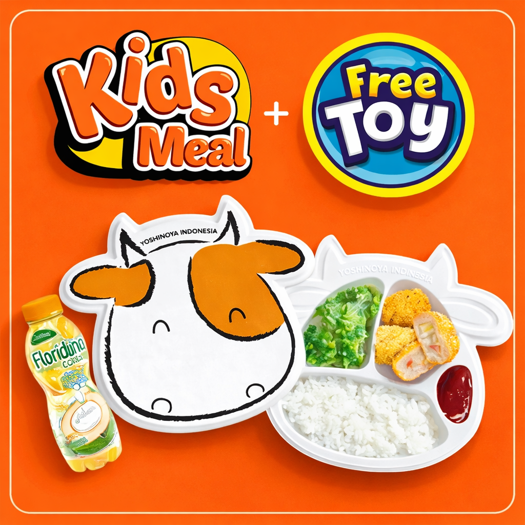 Foto Kids Meal Mix Seafood (Free Toy)
