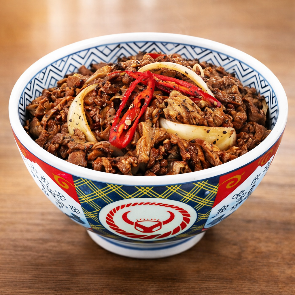 Foto Blackpepper Beef Bowl (R)