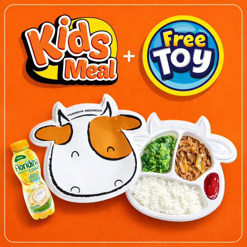 Foto Kids Meal Beef (Free Toy)