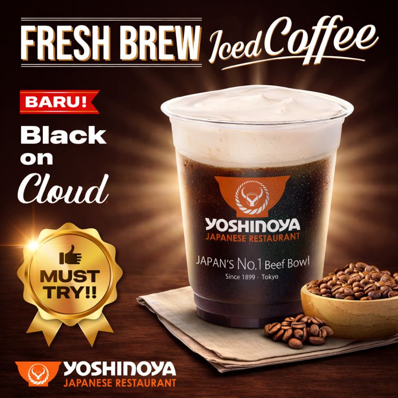 Foto Es Kopi Black on Cloud