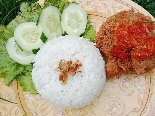 Logo Ayam Geprek Nyonyor