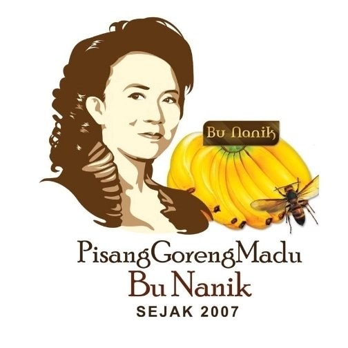 Logo Pisang Goreng Madu Bu Nanik