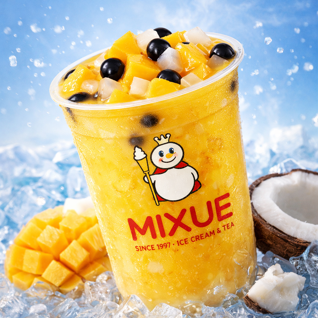 Foto Creamy Mango Boba