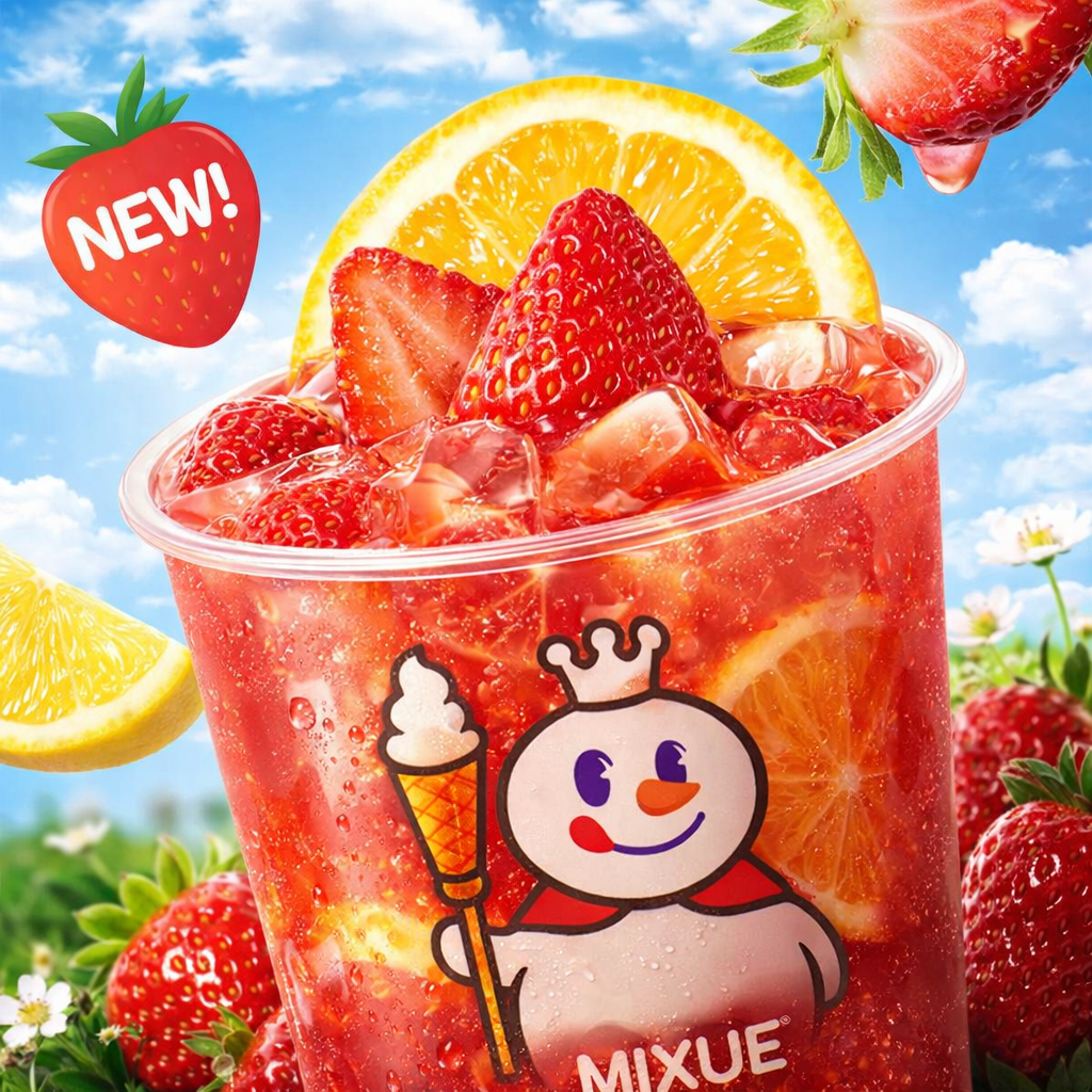 Foto Strawberry Crystal Ball Tea